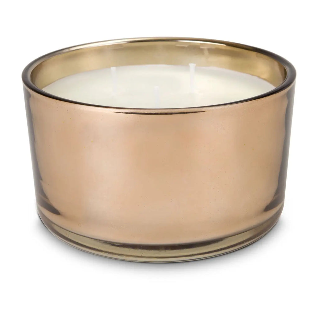 Shiny Moments geurkaars in koperkleurig glas